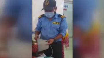 Security guards treat patients