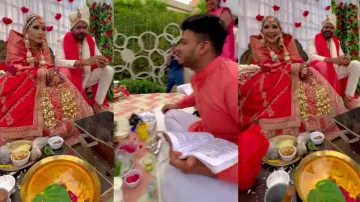 Panditji turns wedding mandap into laughter stage for bride and groom