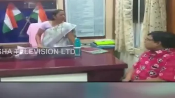 Byasanagar municipality chairperson under fire for misbehaving with executive officer, video goes vi
