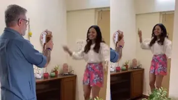 Man recorded daughter-in-law dancing her heart out, watch what happened next