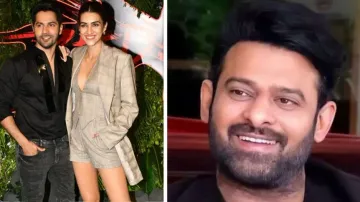 Varun Dhawan, Kriti Sanon, Prabhas