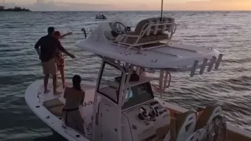 Watch: Man does the unimaginable after engagement ring falls into sea