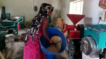 Tribal women trying to save rice variety  