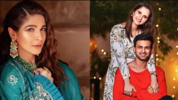 Ayesha Omar, Sania Mirza & Shoaib Malik