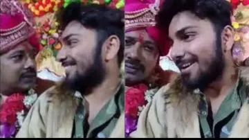 Bihar student gatecrashes wedding for free food; grooms reaction wins heart, watch
