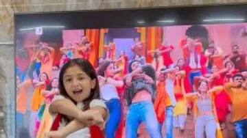 Watch: Chhoti Alia takes internet by storm, recreates Alia Bhatt’s dance moves from ‘Kesariya’