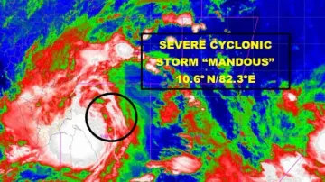 Mandous turns into severe cyclonic storm, landfall likely today