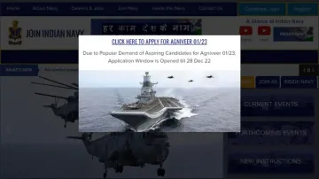 Indian Navy Agniveer MR, SSR recruitment deadline extended, check details