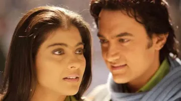 Kajol and Aamir Khan in Fanaa