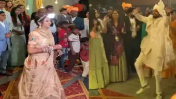 Groom leaves bride stunned with his dance