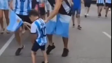 Watch: Lionel Messi’s cutest little fan dances his heart out to celebrate Argentina’s win in FIFA Wo
