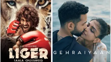 Liger starring Vijay Deverakonda and Gehraiyan starring Deepika Padukone and Sidhant Chaturvedi
