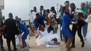Bride cheats on groom during wedding