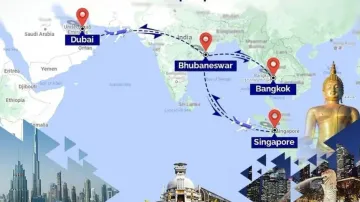 Bhubaneswar Dubai Bangkok Singapore Direct Flight