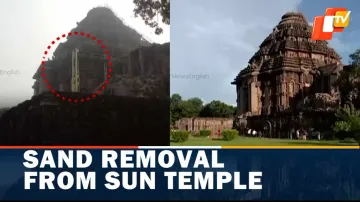 Sand Excavation, Konark ,Sun Temple, 
