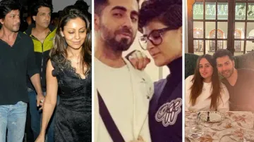 SRK and Gauri, Ayushmann and Tahira, Natasha and Varun