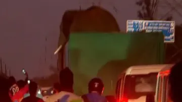 30-hr-long ‘Operation Gajaraj’ bears fruit as disoriented tusker safely transported from Puri to Nan