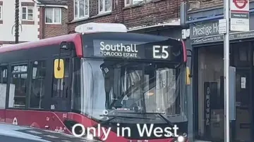Driver stops bus in the middle of a busy road to buy chicken; internet reacts