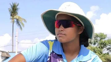 Woman cricketer Rajashree Swain