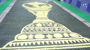 Hockey World Cup: Sudarshan Patnaik creates hockey trophy made of rice husk ahead of India match 