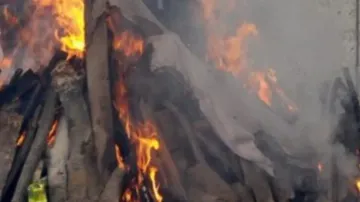Twin brothers cremated on same pyre in Rajasthan