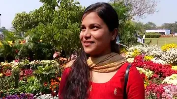 Two-day annual flower show kicks off at Ekamra Kanan 