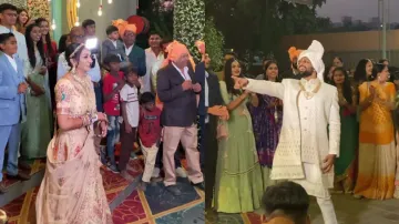 Groom requests bride to ‘express love’ in Raanjhanaa style, watch