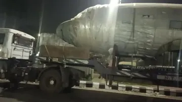 Dismantled Dakota Carried By A Trailer