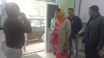 Bolangir MP Sangeeta Singh Deo gets into heated argument with DRDA Project Director