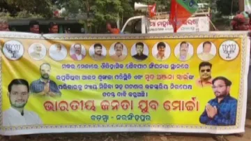 BJP Protest Over Makar Mela Stampede