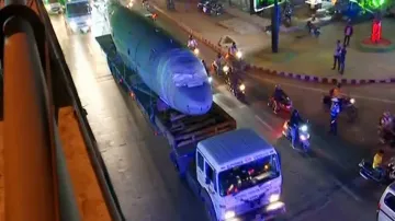 Dakota Fuselage On A Trailer