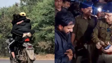 Bike romance video of another couple goes viral, watch their PDA