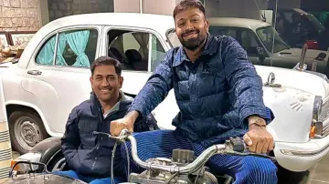 MS Dhoni & Hardik Pandya