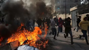 Israeli-Palestinian clashes erupt in Jerusalem after anti-Israeli attacks