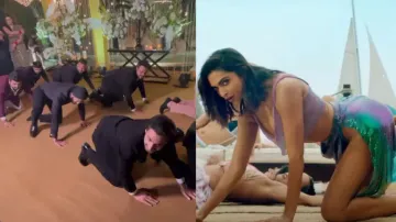 Groom’s 'Besharam gang' sets wedding stage on fire with fiery performance