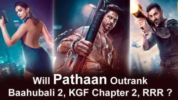 Pathaan on record-breaking spree; will Shah Rukh Khan beat Baahubali 2, KGF Chapter 2, RRR?
