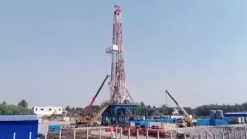 Oil India Rig At Kusupur, Konark