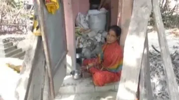 Life in loo! Odisha woman living in toilet for years, politics over pucca house delivers her no joy