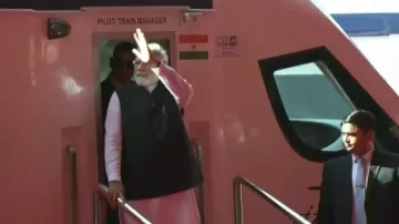 PM Modi flags off two Vande Bharat trains, launches Mumbai infra projects