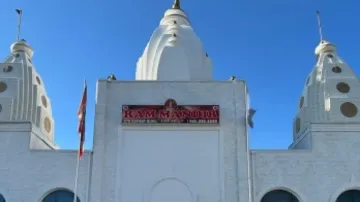 Another temple defaced in Canada 