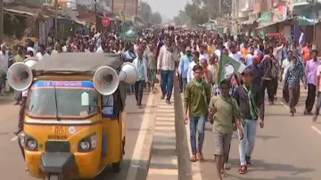 A BJD Rally In Ganjam