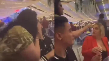 Girl kisses stranger on lips in front of girlfriend, watch how she reacts