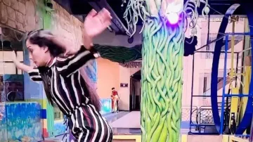 Girl tries to show-off chair stunt on social media, video goes horribly wrong; watch