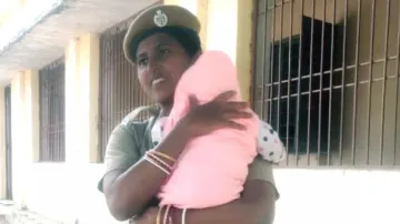 Odisha woman cop breastfeeds job aspirant’s 4-month-old baby during recruitment exam