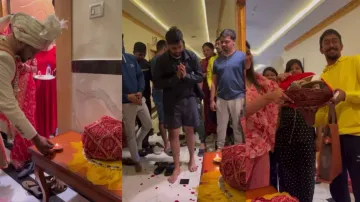 Bride’s sister prank groom & his friends before wedding