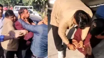 Govt official swallows ‘bribe money’ after Vigilance sleuths nab him, watch high-voltage drama