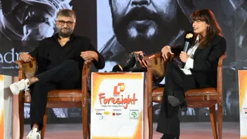 Filmmaker Vivek Agnihotri & Wife Actress Pallavi Joshi