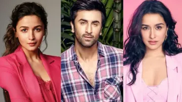 Alia Bhatt, Ranbir Kapoor, Shraddha Kapoor