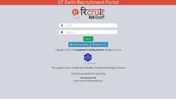 IIT Delhi recruitment 2023: Vacancy announced for non-academic posts; check details