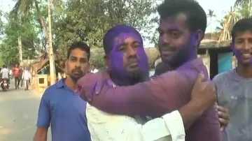 Hindu & Muslims Play Holi In Nimapara